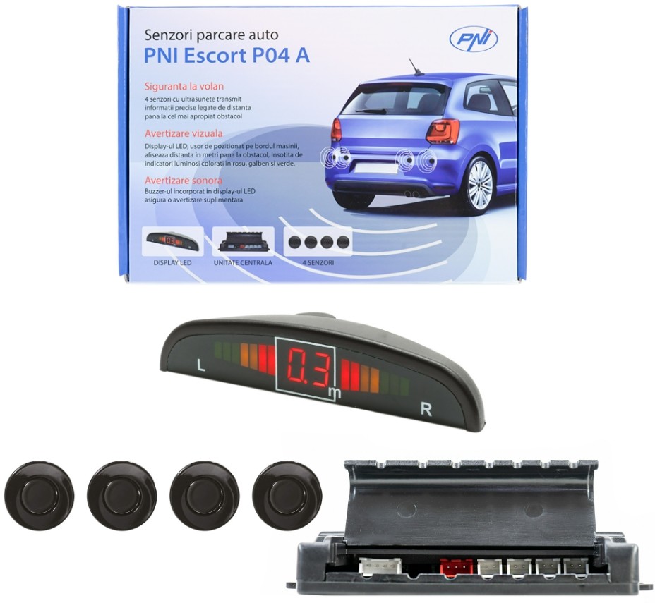 PNI Parksensoren PNI-P04A Rückfahrsensoren,PDC Sensoren,Einparksensoren,Parking Sensors,Sensor, Einparkhilfe von PNI