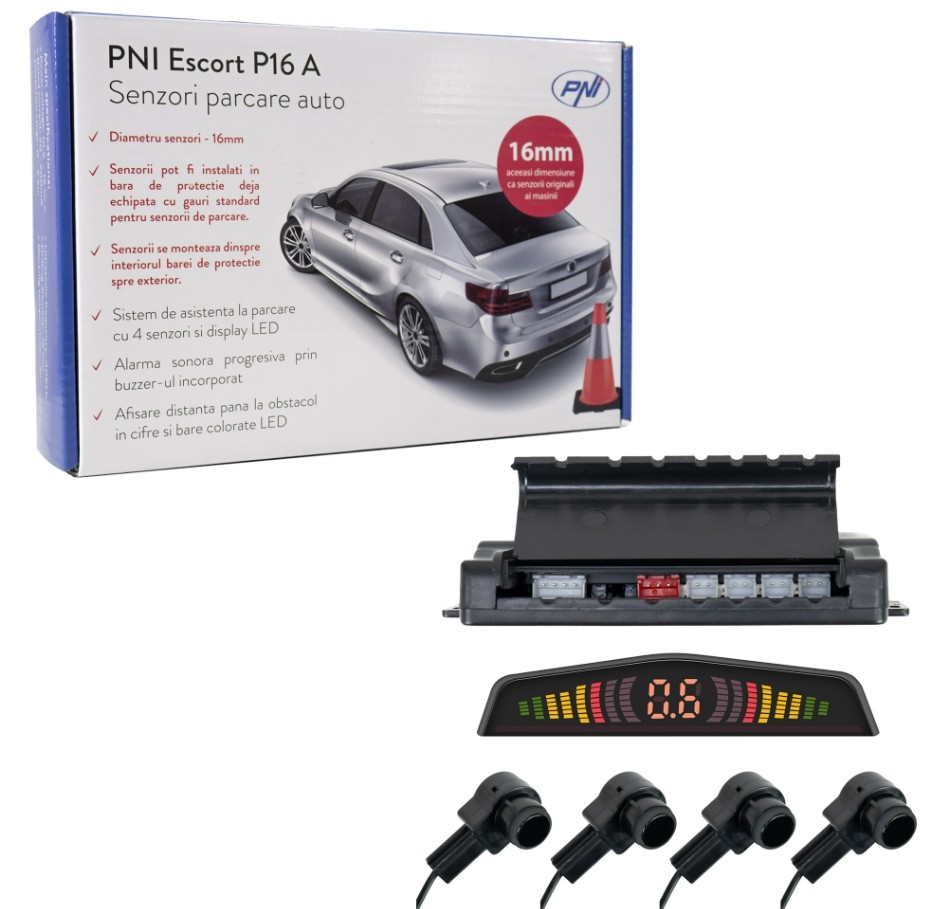 PNI Parksensoren PNI-P16A Rückfahrsensoren,PDC Sensoren,Einparksensoren,Parking Sensors,Sensor, Einparkhilfe von PNI