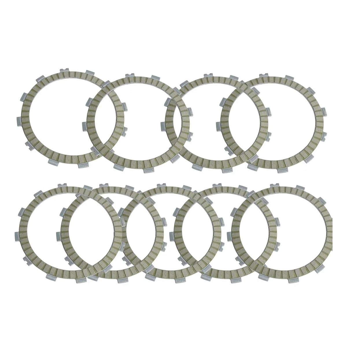 Motorradkupplungsscheiben 9PC Motorrad Reibung Kupplung Disc Platten Für F700GS 13-15 F800GS 11-20 2024 F800GT 13-20 F800R 09-18 F800S/ST 06-12 von POAXSSW