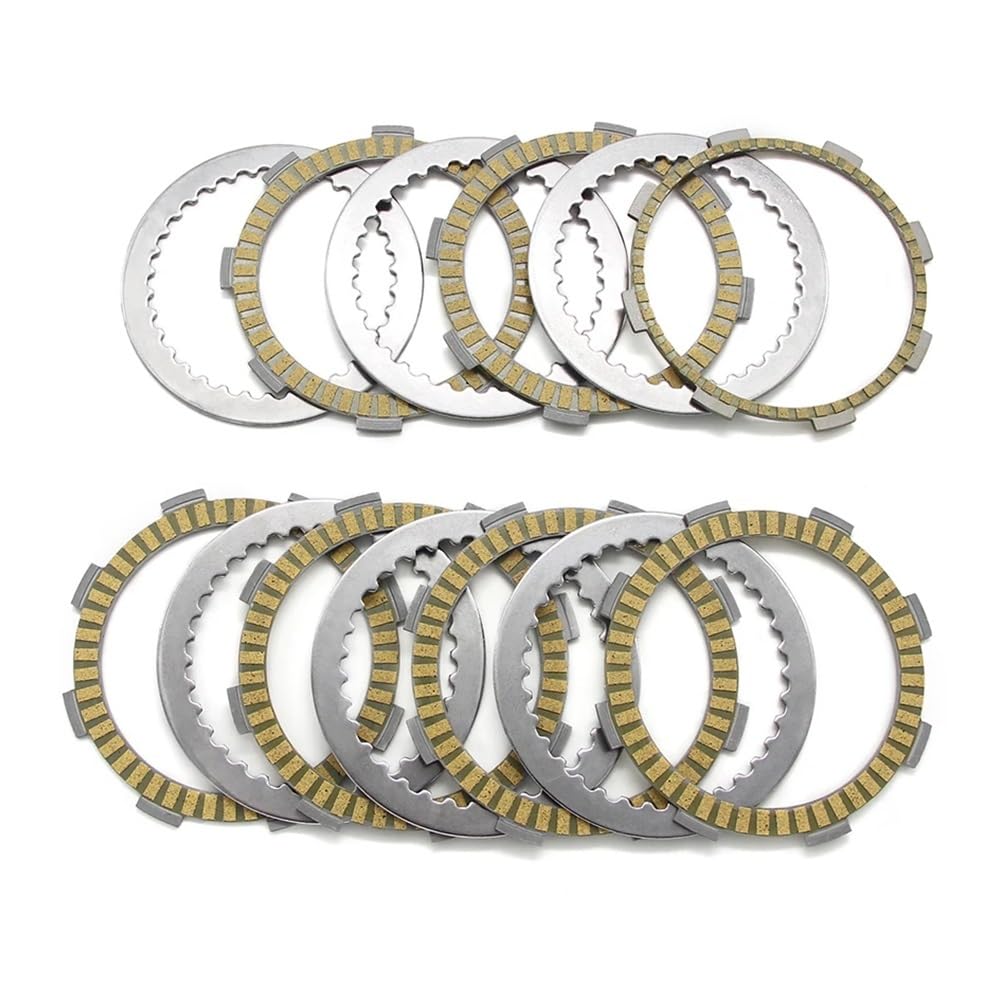 Motorradkupplungsscheiben Motorrad Kupplung Reibung Disc Platte Kit Für CB250 CBR250 VTZ250 VT250 VTR250 22201-KY1-000 22201-KAZ-000 22201-166-000 von POAXSSW