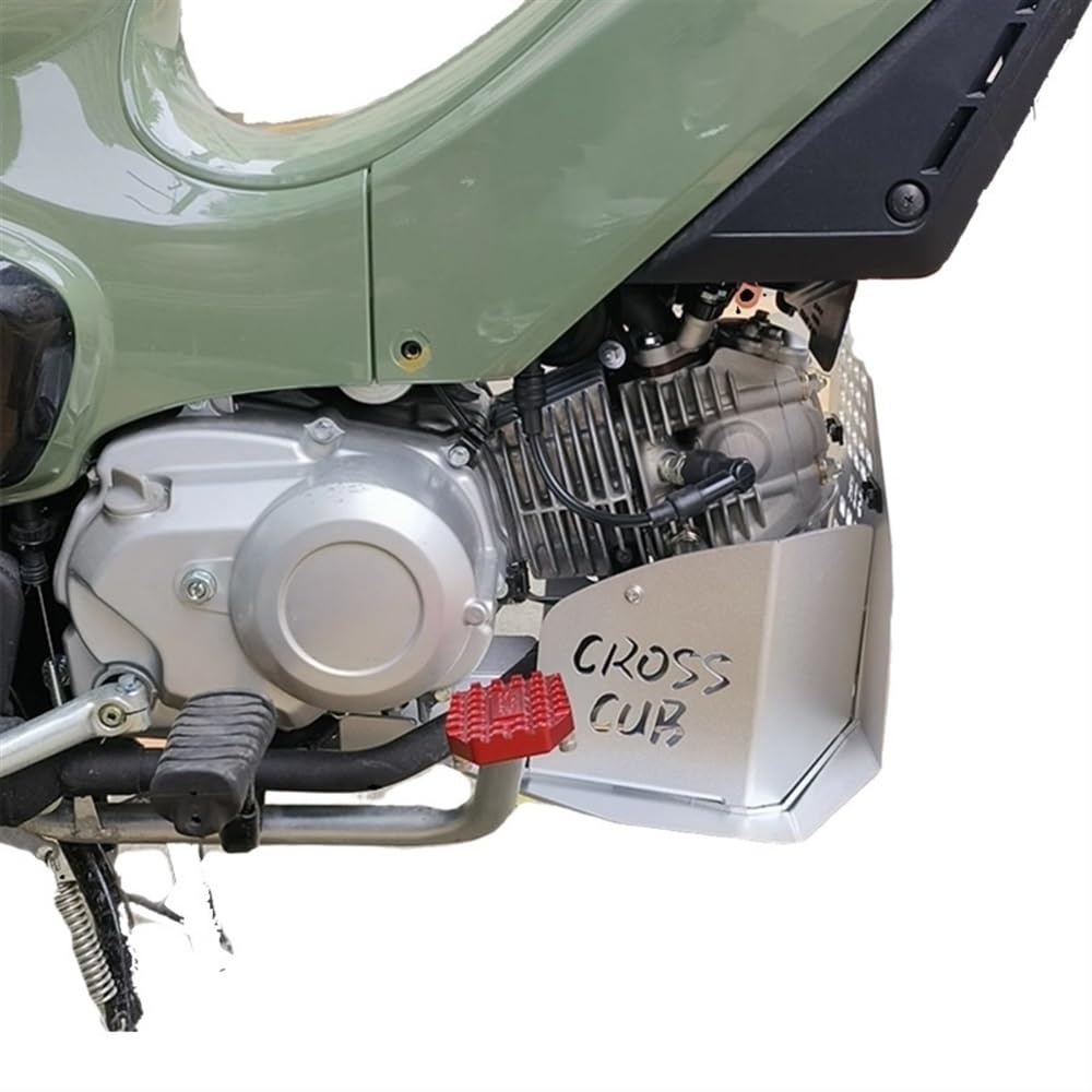 Motorschutz Zylinderkopf Schutz Motorrad Unterfahrschutz Motor Schutz Chassis Schutz Abdeckung Für Cross Cub 110 CC110 Zubehör von POAXSSW