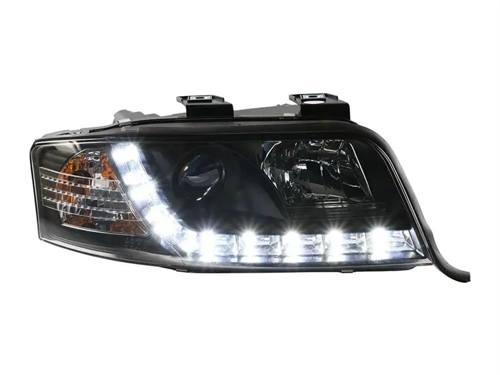 Scheinwerferglas Auto Scheinwerfer Für A6 1997-2004 kopf lampe Front licht Montage Auto Scheinwerfer Shell Lampe von POAXSSW