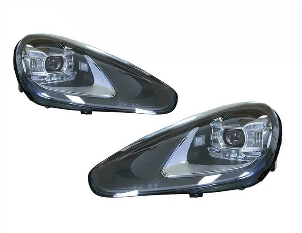 Scheinwerferglas Auto Scheinwerfer Für Cayenne 2011-2019 kopf licht Front licht Montage Auto Scheinwerfer Shell Lampe von POAXSSW