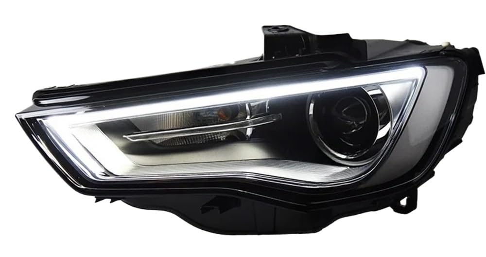 Scheinwerferglas Auto für A3 für 8V für S3 für RS3 2013-2016 Scheinwerfer Bi Xenon Birne Kopf Lampe Auto Scheinwerfer Shell Lampe von POAXSSW