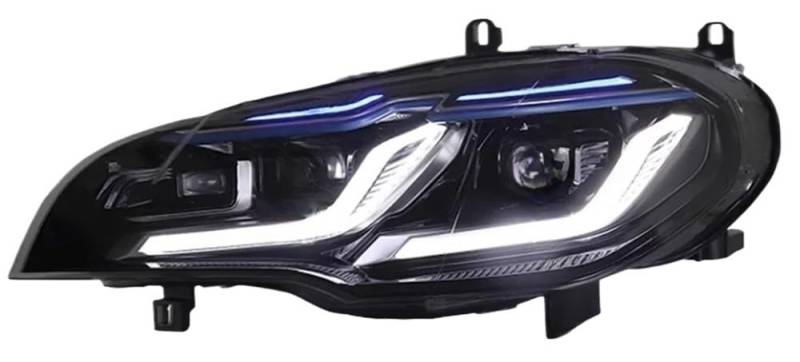 Scheinwerferglas Auto für X5 für E70 2007-2013 Scheinwerfer Drl Hella Bi Xenon Birne Auto Zubehör Kopf Lampe Auto Scheinwerfer Shell Lampe von POAXSSW