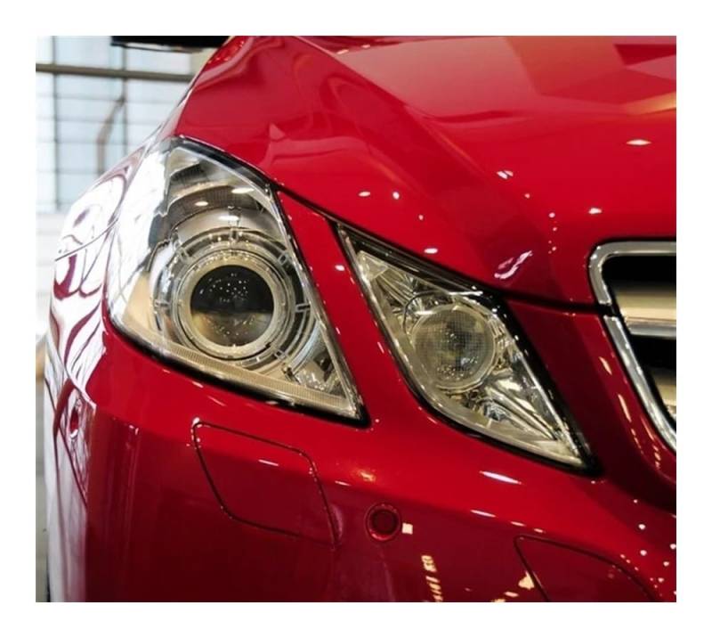 Scheinwerferglas Für Benz Für E-Klasse Coupe Für W207 Für E200 Für E260 Für E300 Für E350 Für E500 2009-2012 Autoscheinwerferlinsenabdeckung Scheinwerferschale Auto Scheinwerfer Shell Lampe von POAXSSW