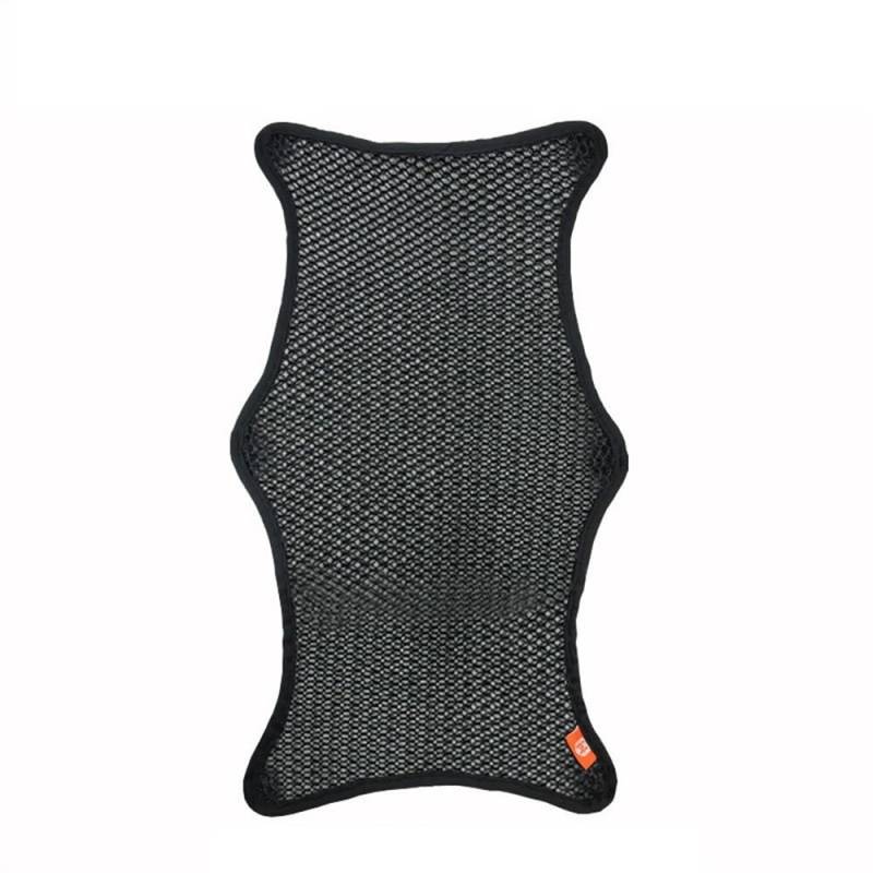 Sitzbankabdeckung 1/2 Schicht S/M/L/XL Atmungsaktive Universal Honeycomb Motorrad Coole Sitzbezug Mesh Kissen Pad Motorrad Decke Protektoren von POAXSSW