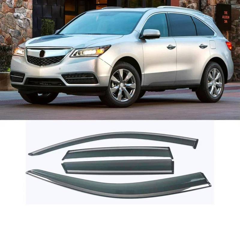 PODSI Autofenster Sonnenschutz Regenschutz Visier Schild Schutz Schutzaufkleber,für Acura MDX 2010-2017 von PODSI