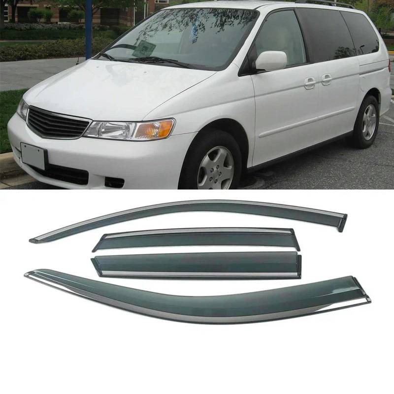 PODSI Autofenster Sonnenschutz Regenschutz Visier Schutzaufkleber,für Honda Odyssey 5. Generation RC 1999-2019 von PODSI