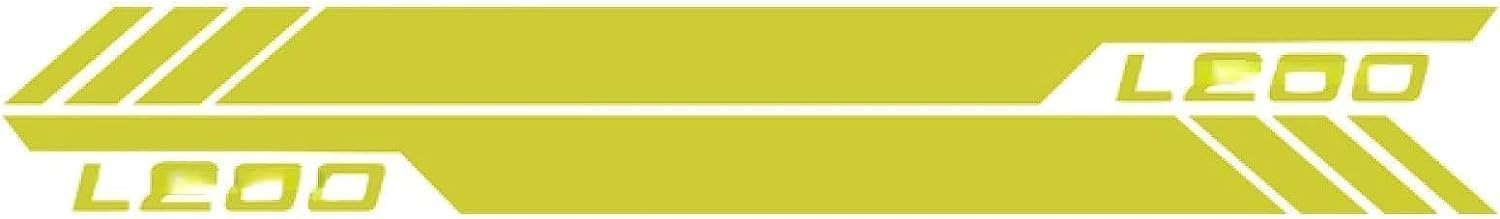 2 Stück Auto Emblem Aufkleber für Mitsubishi L200 2011-2019, Wasserdicht Kratzfest Sticker, Stilvolle Abzeichen Styling Dekoration Autoaufkleber Auto Body Zubehör,A von POIBNZ