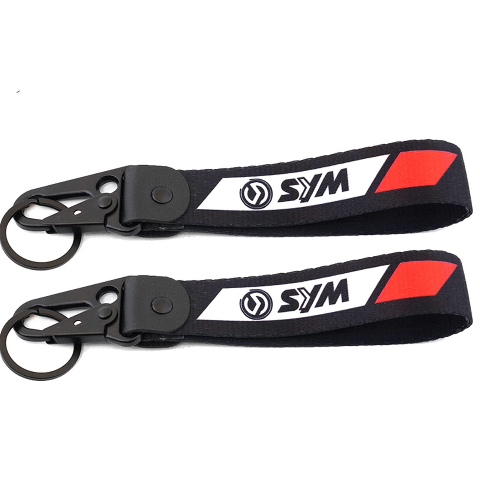 MotorradzubehörReifenventilkappen & Schlüsselanhänger Schlüsselanhänger for JOYMAX 250i 300 Sym 150 125 Cts CRUISYM 180 300i MAXSYM 400 600(2 Keychains red) von POKVEA