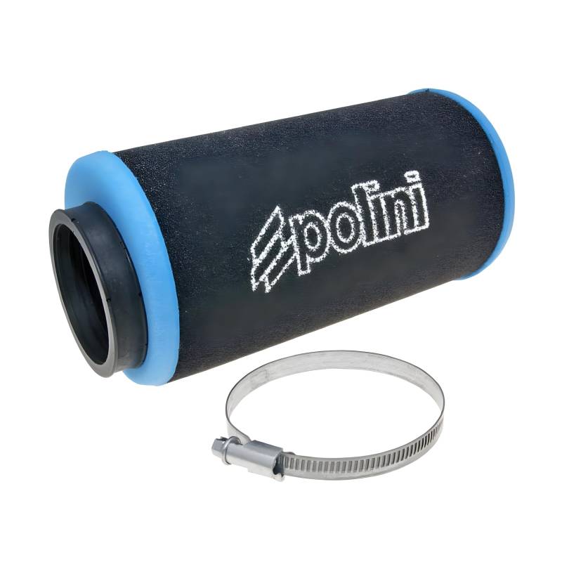 Luftfilter Polini Evolution 60mm gerade schwarz-blau von POLINI