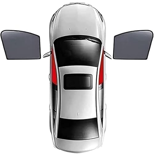 Auto-Seitenfenster-Sonnenschutz, für Audi Q3 8U 2013-2018 Sonnenschutz Anti UV Auto Windschutzscheibe Fenster Visier Car Shades,B von POMAD
