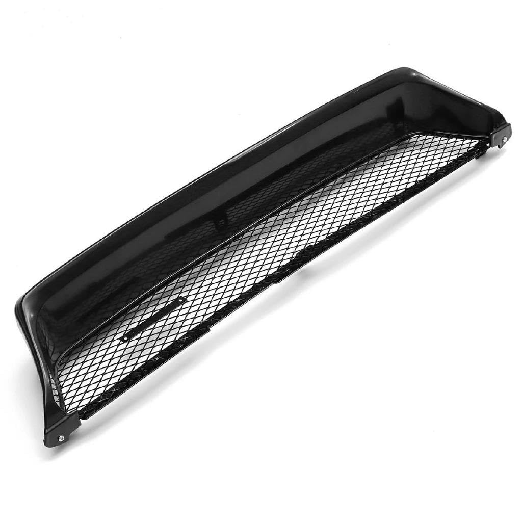 Frontgrills Stoßstangengrill Touring Wagon Style Glänzender Schwarzer Renngrill Für Toyota Für Corolla AE101 1993-1997 Front Kühlergrille von POMPOMPUR