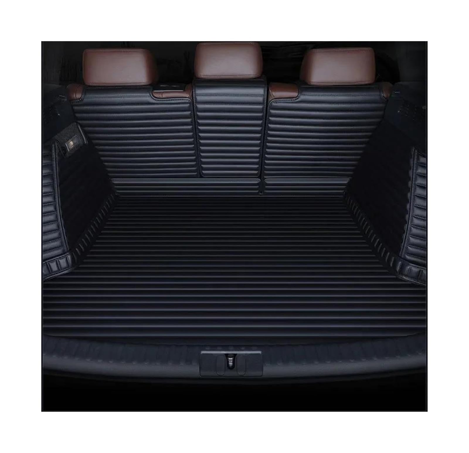 Für Mercedes Für Benz GLE W166 W167 GLE Coupe C292 C167 Maßgefertigte Kofferraummatte Innenausstattung Zubehör Kofferraummatten(Black set) von POMPOMPUR