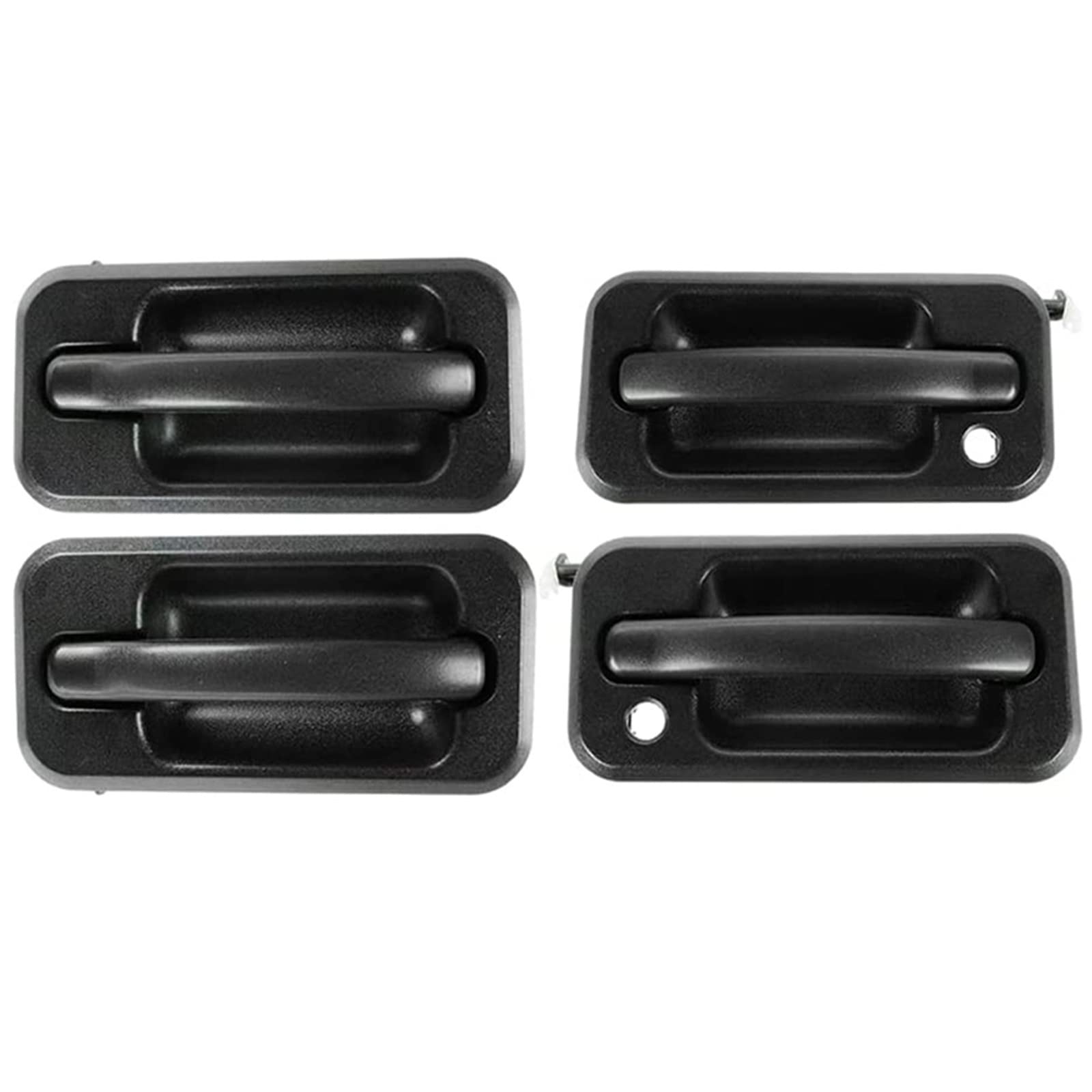 POMUHYE Auto Außentürgriffe Kompatibel Mit Hummer Für H2 Base 2003 2004 Auto-Außentürgriff-Set Autoteile 131609870457 15104792 10360326(4 pcs Set) von POMUHYE