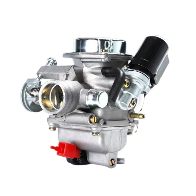 POMUHYE Motorräder Vergaser Für GY6 Für 125cc 150cc 4 Takt 152QMI 152QMJ 157QMI 157QMJ Motor Choke Motorrad ATV Go Karts Roller Carb Ansaugkrümmer Vergaser von POMUHYE