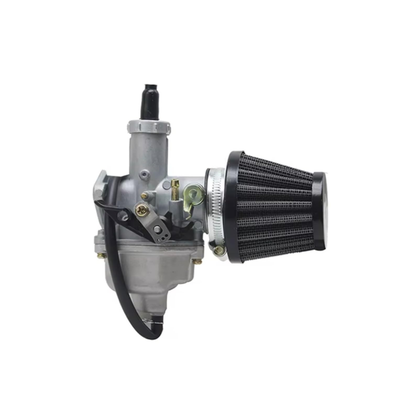 POMUHYE Motorräder Vergaser Für PZ26 Für PZ27 Für PZ30 Motorradgarburetor Vergaser Mit Luftfilter Universal Motorrad Upgrade Geändertes Zubehör(26mm) von POMUHYE