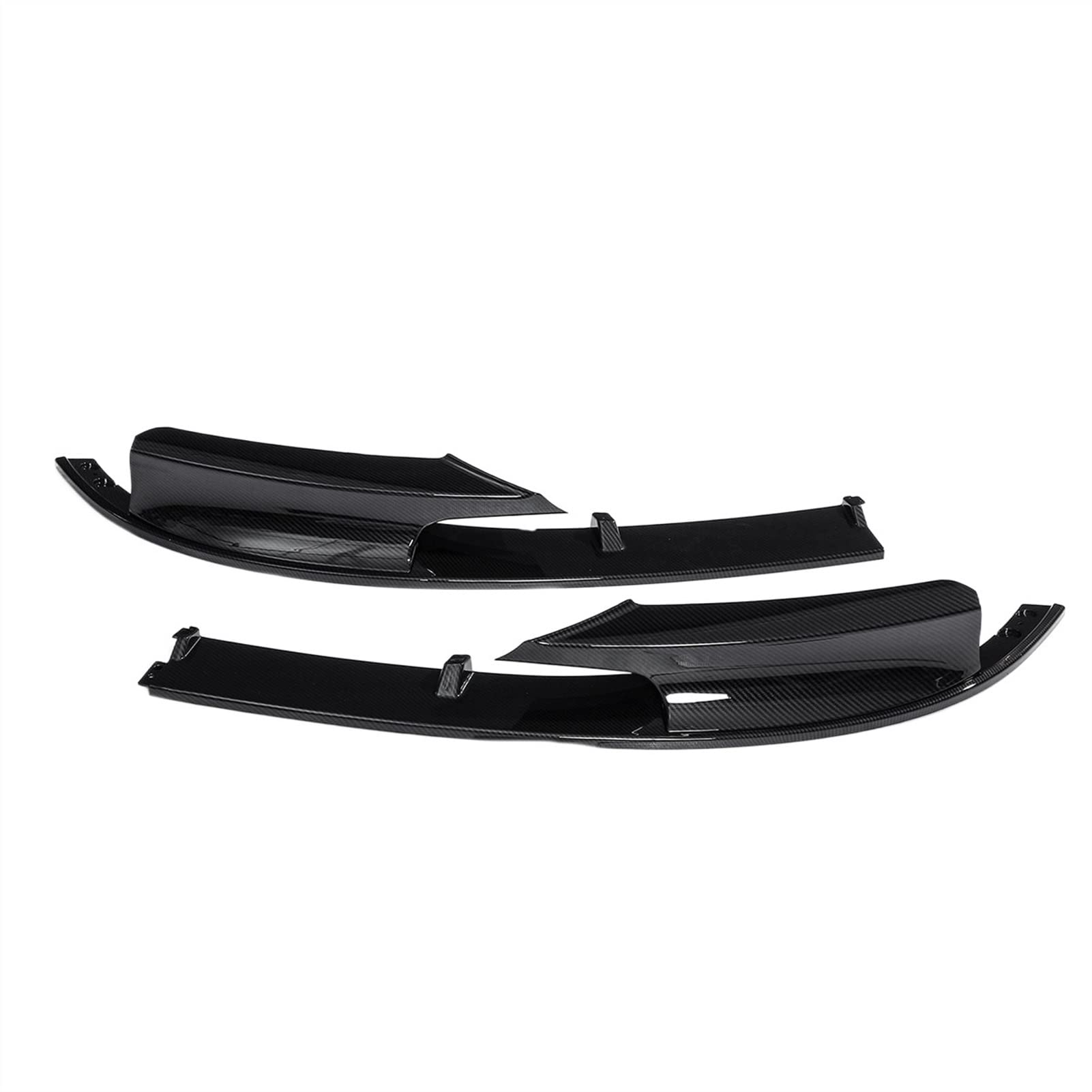 Heckflügel Für B&MW F30 3er 2012-2018 M Style Auto Frontschürze Spoiler Lip Splitter Body Kit Stoßstange Lip Chin Diffusor Guard PONNYC(Glossy Black Color) von PONNYC