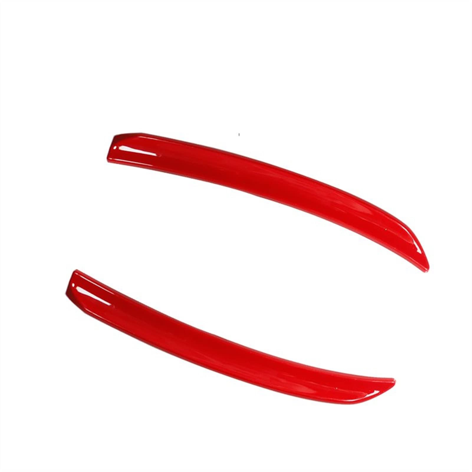 Heckflügel Rote Farbe/Carbon-Faser-Art-Heckflügel-Spoiler-Verlängerungs-Lippenflossen ABS Für 2014-up Für MINI Für COOPER F55 F56 S/Für JCW PONNYC(Rot) von PONNYC