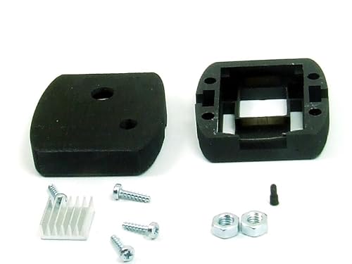 POPESQ® 1 Stk. x ESP32-CAM Gehäuse Set mit Kühlkörper Kunststoff Schwarz #A5840 von POPESQ