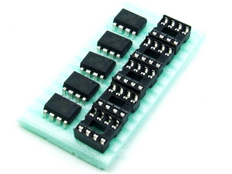 POPESQ® 5 Stk. x ATTINY85-20PU mit Sockel #A149 von POPESQ