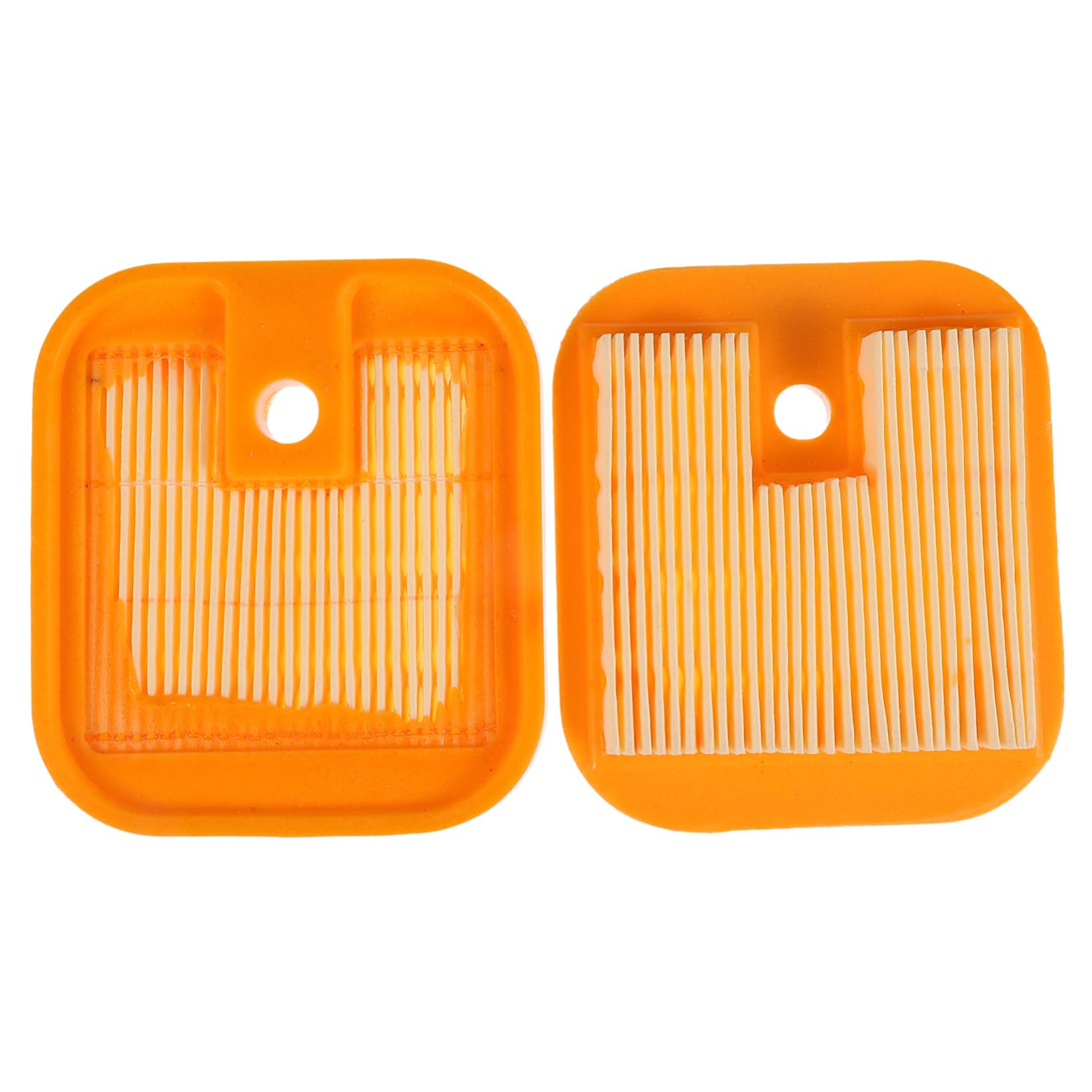 2st Luftfilterelement Rasenmäher Luftfilter Wartung Des Rasenmähers Luftfilterabdeckung Ersatzluftfilter Rasentraktor Vergaser-luftfilter Rasenmäher Gummi Orange POPETPOP von POPETPOP