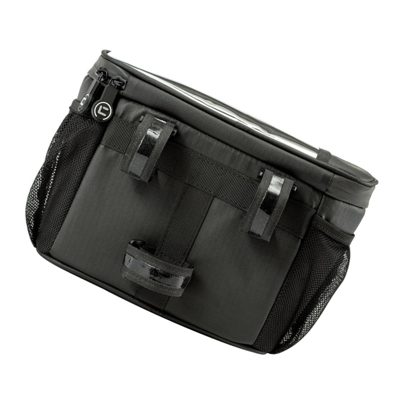 POPETPOP 1stk Fahrradtasche Wasserdicht Trockene Tasche Reisetasche Fahrradsitz Fahrradständer Handyhalterung Fahrrad Lenkertasche Bausatz Reisegeschenk 900 Doppelgitter Composite Eva Black von POPETPOP