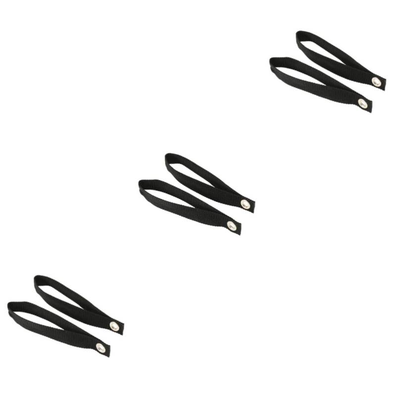 POPETPOP 3 Sätze Gurtkajak Zurrgurte Mit Haken Gepäckgurtband Kajak Stecker Bootsgurte Am Anhänger Kanu Kayak Accessories Kajakzubehör Gepäckbefestigungsgurt Gepäckgürtel Black 2 Stück * 3 von POPETPOP