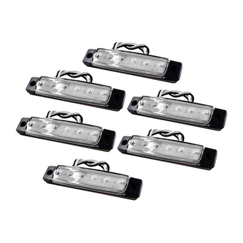 POPETPOP 6er Set Wasserdichte Bootslampen 6 LED Innenbeleuchtung Für Kajak Und Boot Ideal Als Navigationslichter Und Sternlichter Für 12V Systeme von POPETPOP