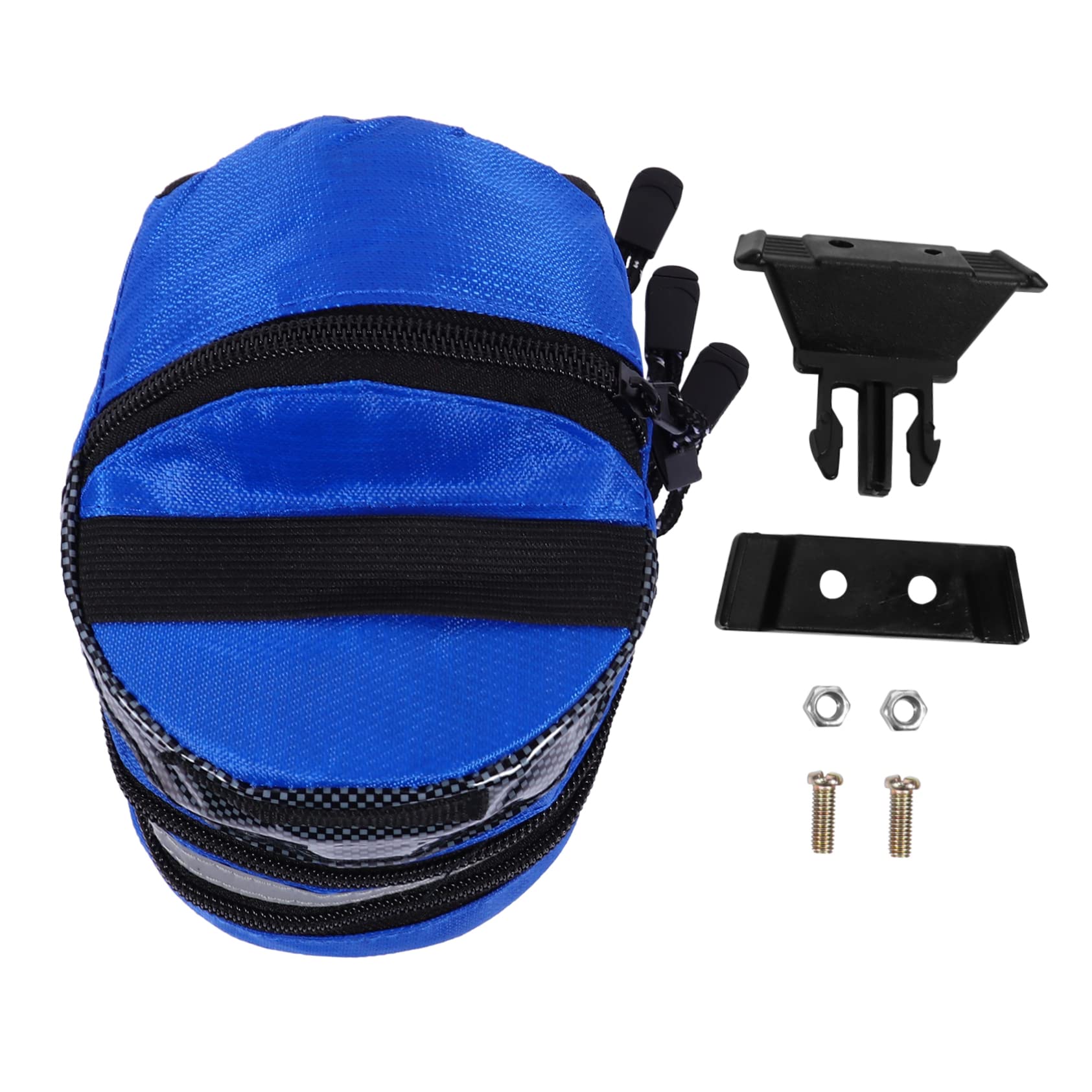 POPETPOP Mountainbike-satteltasche Radfahren Taschen Sitz Handhaben Fahrräder Auto Zubehör Fahrradträgertasche Reittasche Mit Großem Fassungsvermögen Fahrradsatteltasche Polyester Blue von POPETPOP