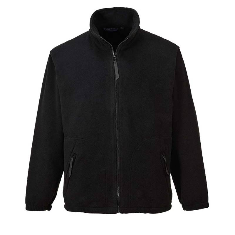 Portwest Argyll warme Fleecejacke, Größe: S, Farbe: Schwarz, F400BKRS von PORTWEST