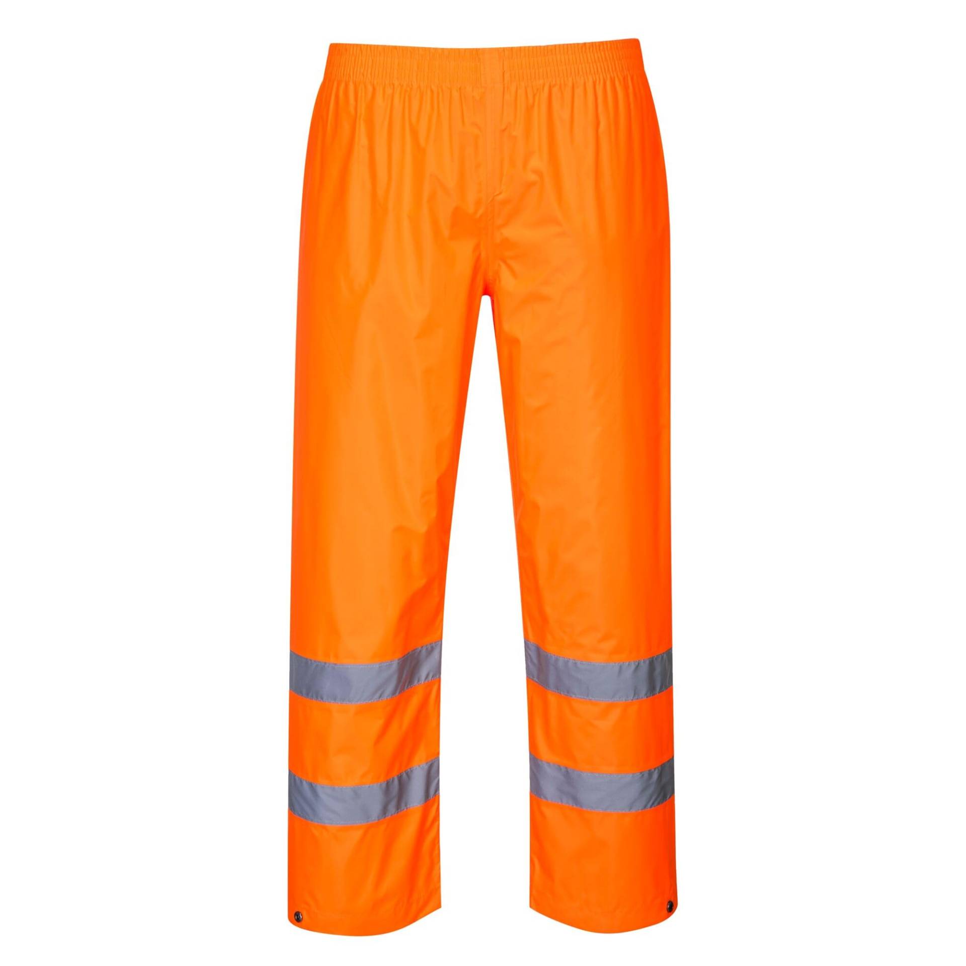 Portwest Regen Warnschutzhose, Größe: XXL, Farbe: Orange, H441ORRXXL von PORTWEST