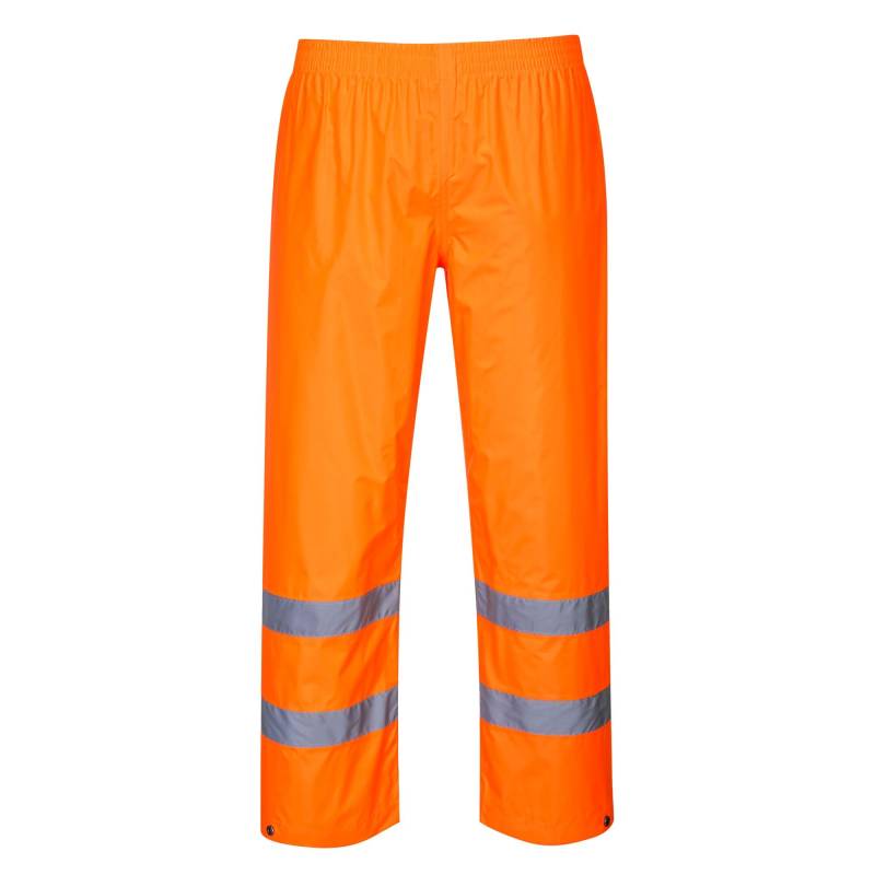 Portwest Regen Warnschutzhose, Größe: XXL, Farbe: Orange, H441ORRXXL von PORTWEST