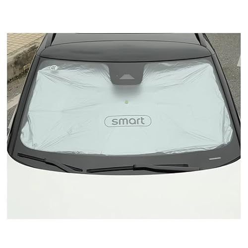 Auto Sonnenschutz Frontscheibe, für smart #1 UV-Schutz Sonnenschirm Wärmeisolierung Windschutzscheiben-Innenzubehör,A von POWEC