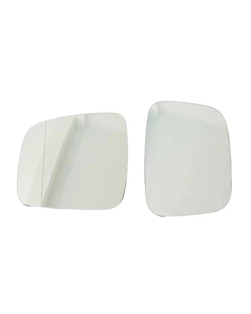 Außenspiegel Glas Auto Linke Fahrerseite Beheiztes Spiegelglas Rückspiegelobjektiv Weitwinkel Für Transporter T5 2003-2009 Umkehrlinse Rückfahrglas Spiegel(1 Pair) von PPLKHS