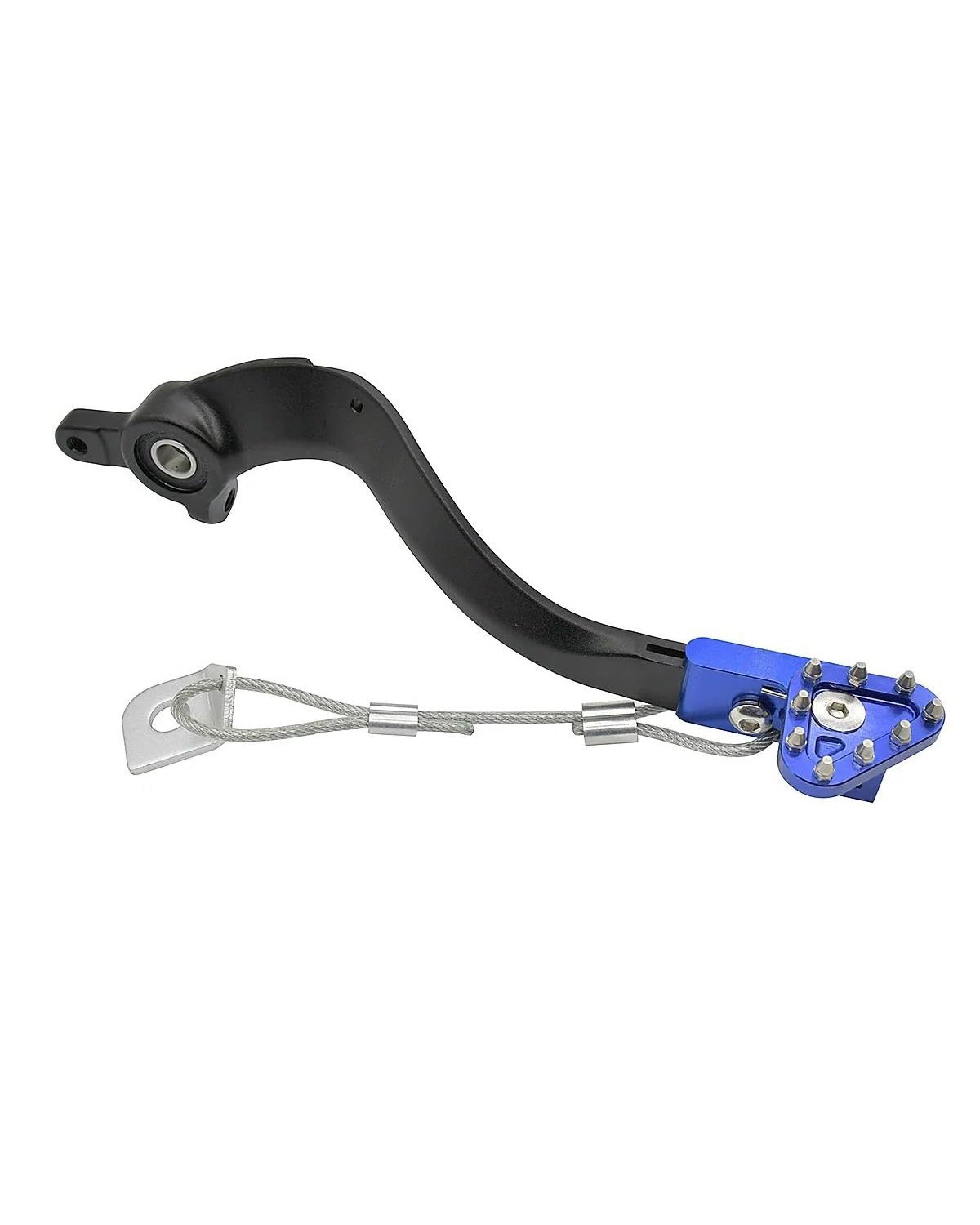 Fußrasten Pedale Auflager Motorrad CNC Hinten Bremspedal Für Protector Für SX XC 125 150 250 350 400 450 500 2016-2022 Motorradpedal Fußraste(Blue) von PPLKHS