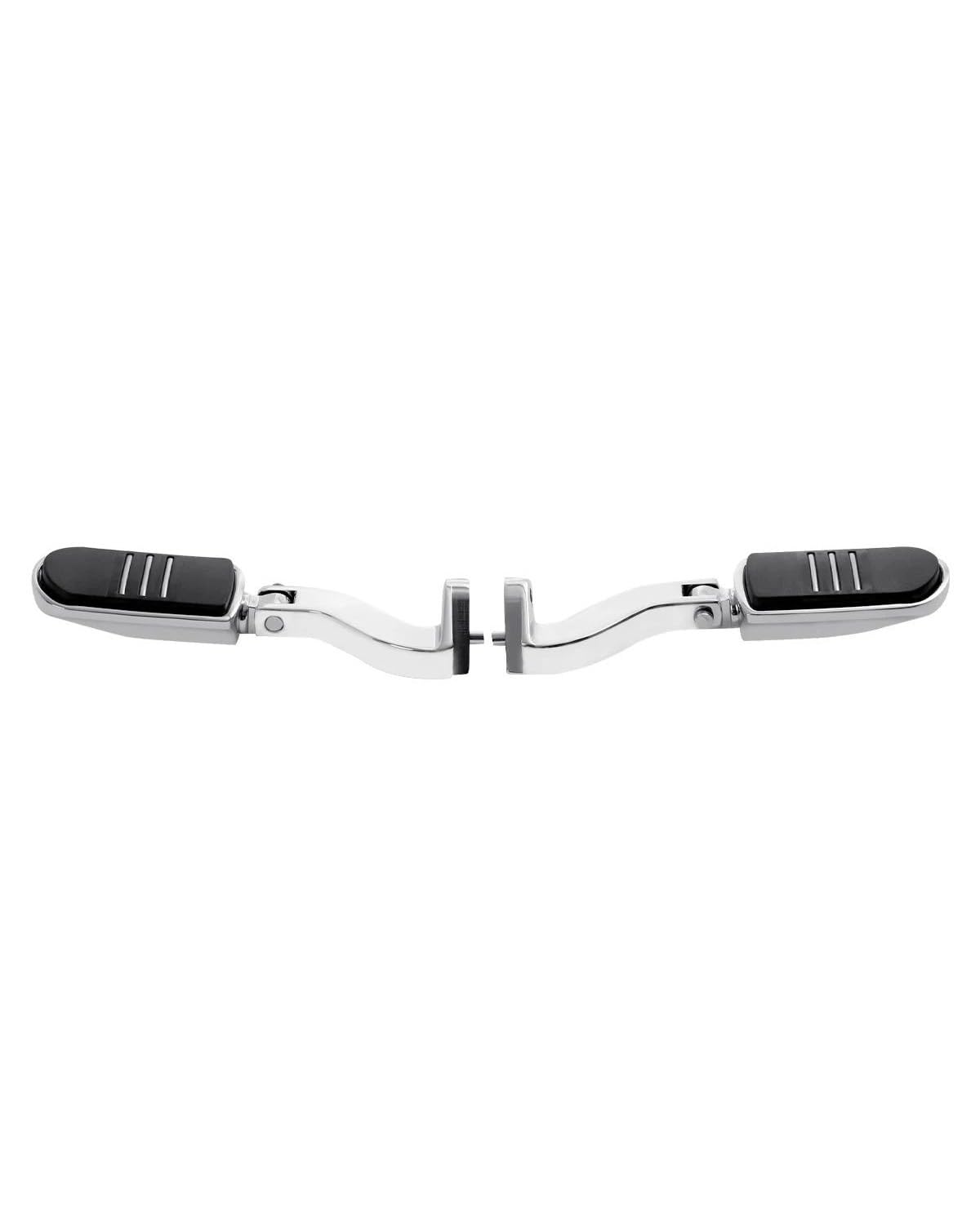 Fußrasten Pedale Auflager Motorrad Fußstütze Pedal Halterung für Touring Road King Street Electra Glide 1993-2019 2018 Pegstreamliner Motorradpedal Fußraste(Silver) von PPLKHS