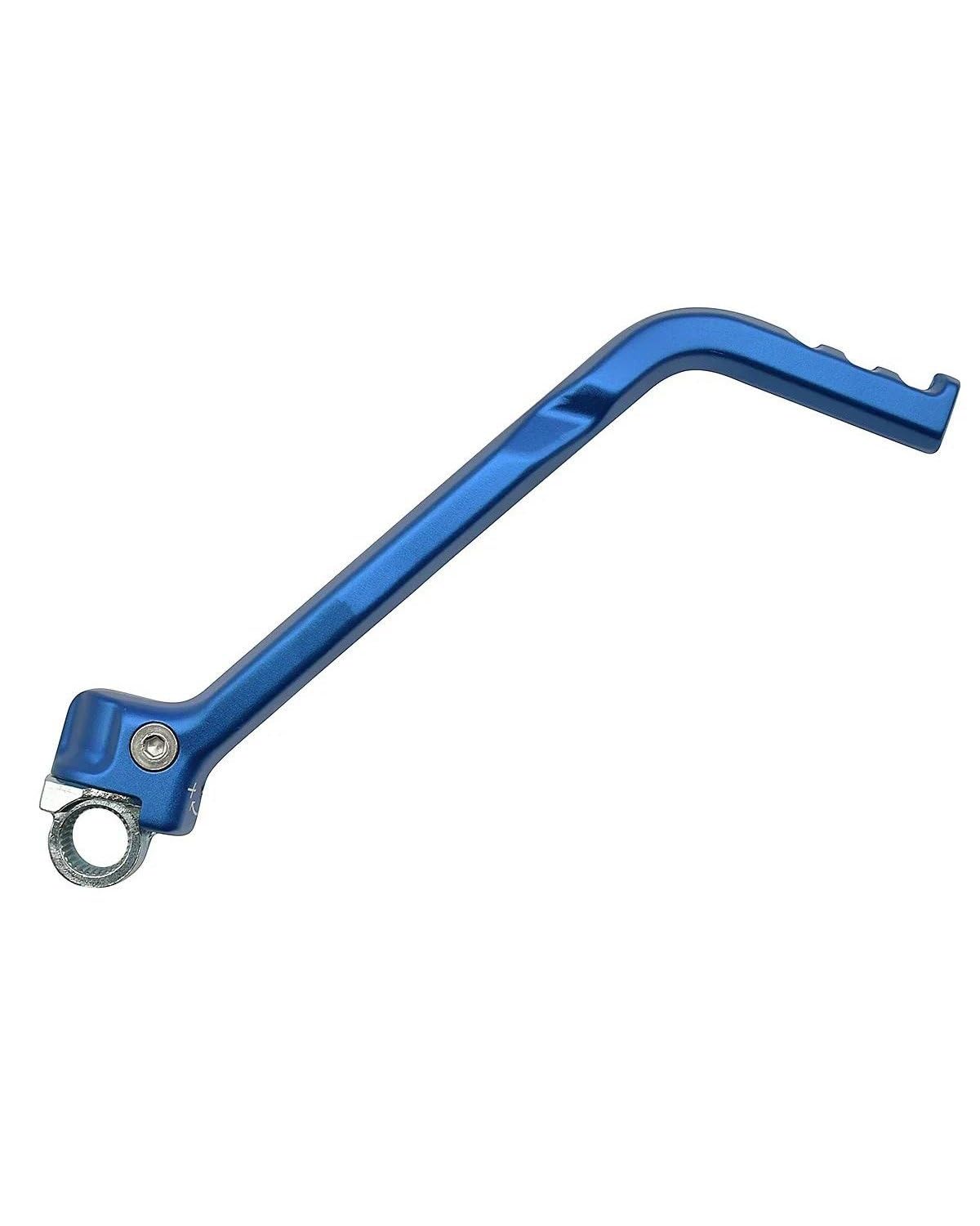 Fußrasten Pedale Auflager Motorrad Geschmiedet Kick Starter Pedal Für 250SX SX 250 Für TC250 TC 2017 2018 2019 2020 MX Motocross Motorradpedal Fußraste(Blue) von PPLKHS