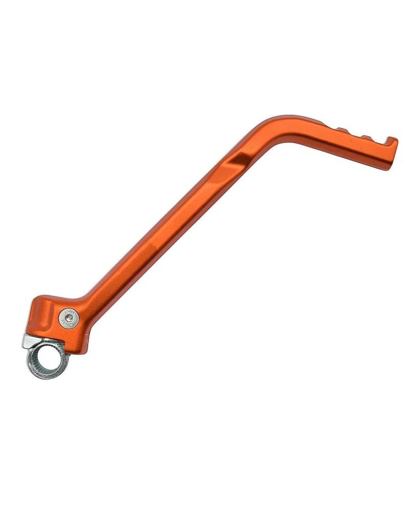 Fußrasten Pedale Auflager Motorrad Geschmiedet Kick Starter Pedal Für 250SX SX 250 Für TC250 TC 2017 2018 2019 2020 MX Motocross Motorradpedal Fußraste(Orange) von PPLKHS