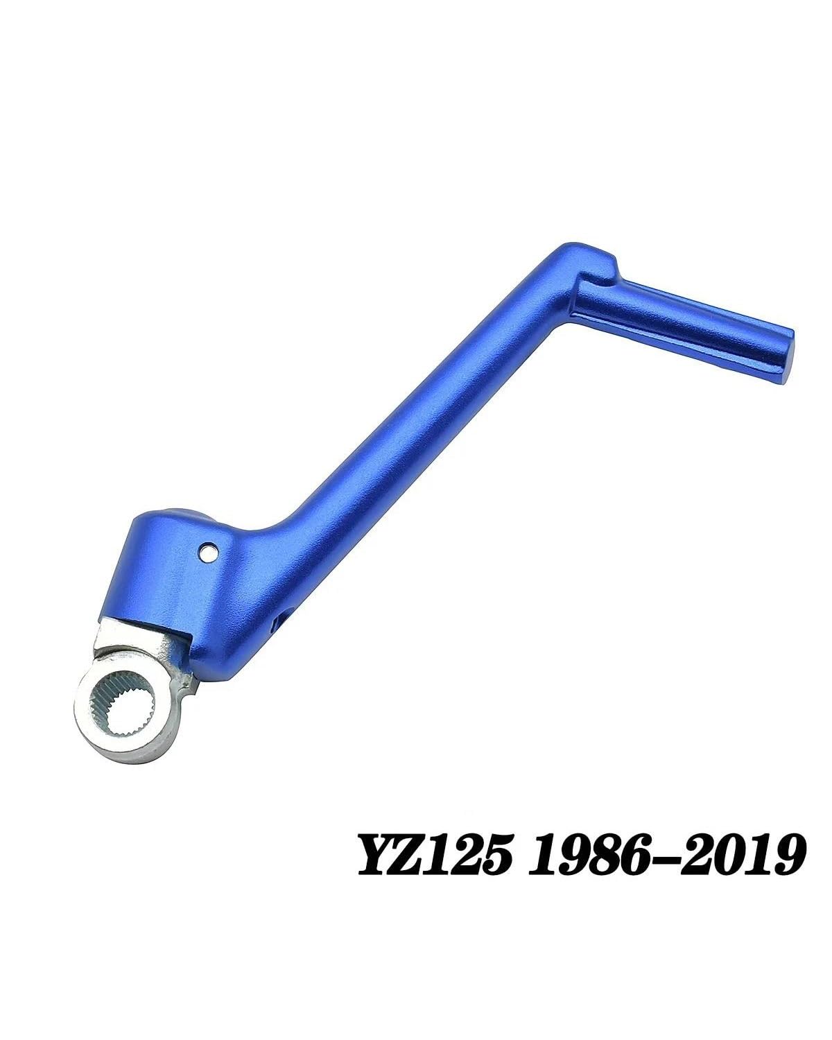 Fußrasten Pedale Auflager Motorrad Geschmiedeter Kickstarterhebel Pedalhebel Passend für YZ250F YZ450F YZ250FX YZ450FX WR250F WR450F YZ125 YZ250 YZ250X YZF WR Motorradpedal Fußraste(203) von PPLKHS