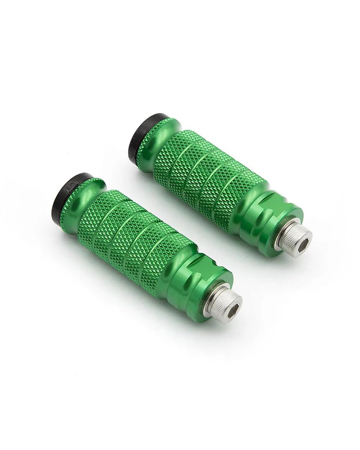 Fußrasten Pedale Auflager Passend für RS125 2T 1995-2010 Motorradfußstütze Universal 8mm hintere Fußstütze Motorradpedal Fußraste(Green) von PPLKHS