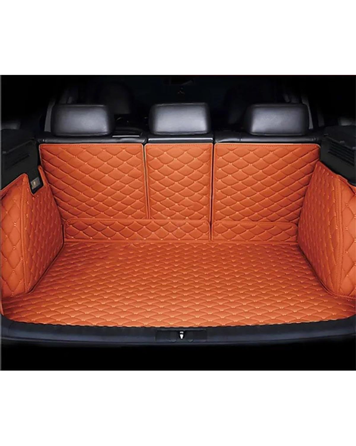 Kofferraummatte Für CR-V 2007-2011 Kofferraummatte Kofferraumwanne Vollständig Umgebene Kofferraummatte Hintere Frachtablage Autozubehör Kofferraum Matte(Full Cover Brown) von PPLKHS