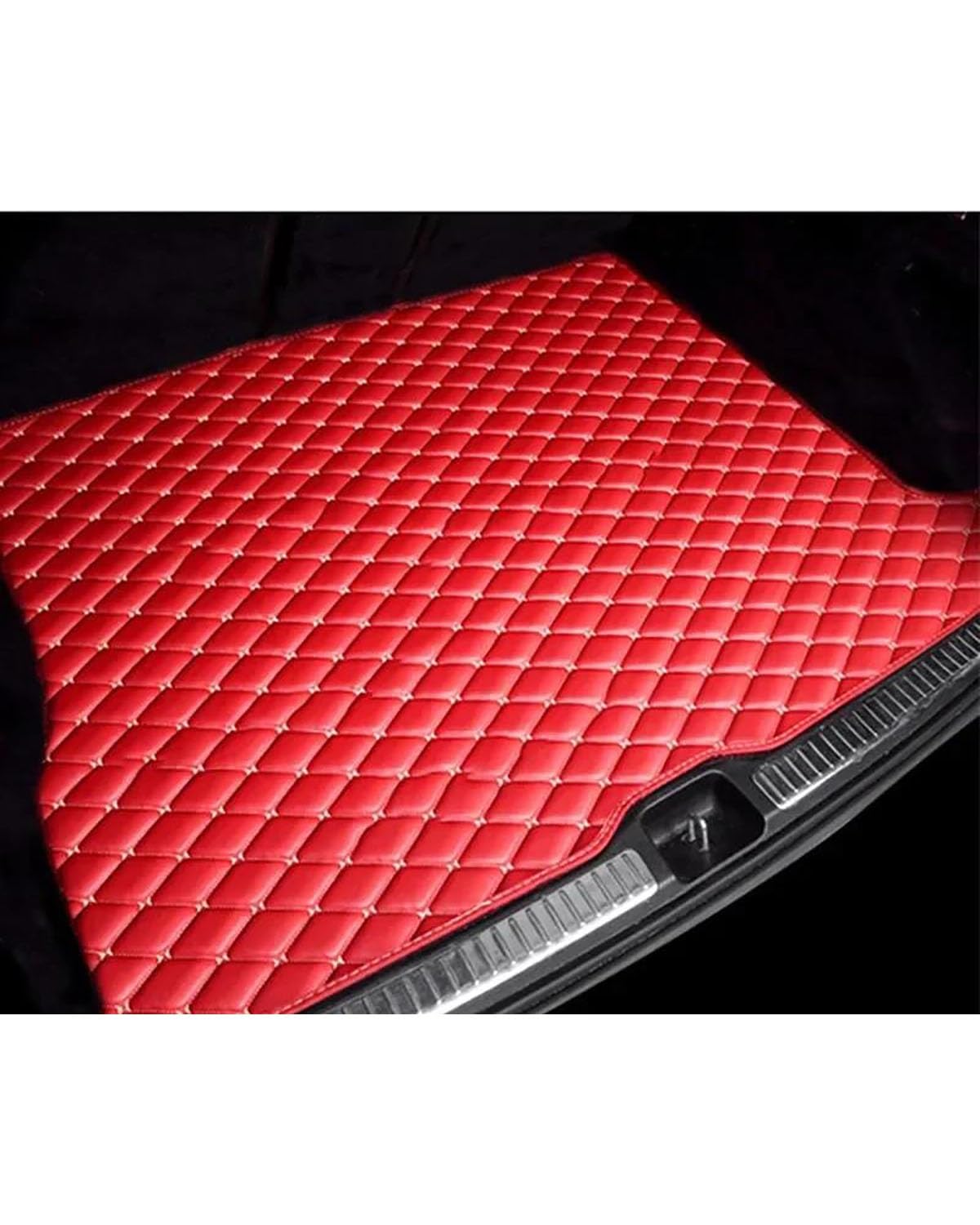 Kofferraummatte Für CR-V 2007-2011 Kofferraummatte Kofferraumwanne Vollständig Umgebene Kofferraummatte Hintere Frachtablage Autozubehör Kofferraum Matte(Racing Red) von PPLKHS