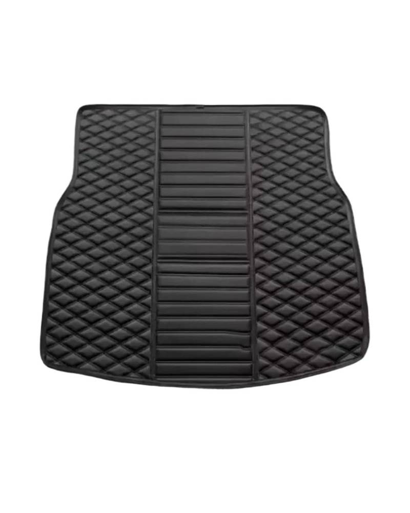 Kofferraummatte Für CX-7 2010-2016 Spleißen Materialien Kofferraum Matte Zubehör Innen Details Auto Kofferraum Liner Boot Liner Kofferraum Matte(All Black) von PPLKHS