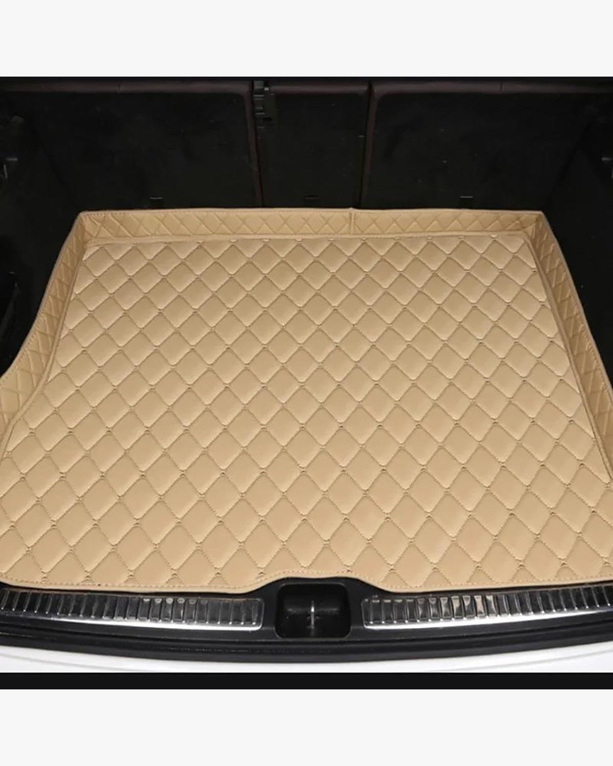 Kofferraummatte Für F20 2011 2012 2013 2014 2015 2016 2017 Car Stamm Matten Auto Zubehör Auto Waren Innen Details Kofferraum Matte(Beige) von PPLKHS