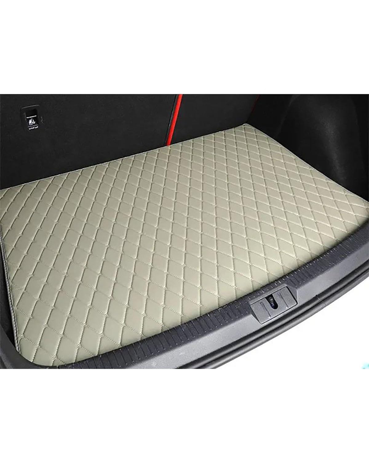 Kofferraummatte Für Jaguar Für F-Type 2013-2021 Kofferraum Matte Boot Liner Cargo-Liner Teppich Innen Zubehör Abdeckung Kofferraum Matte(Gray Sigle) von PPLKHS