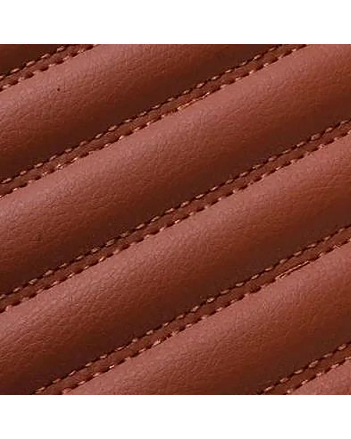 Kofferraummatte Für Outlander 2010–2012 Streifen Individuelle Kofferraummatten Innendetails Autozubehör Teppich Kofferraum Matte(Brown) von PPLKHS