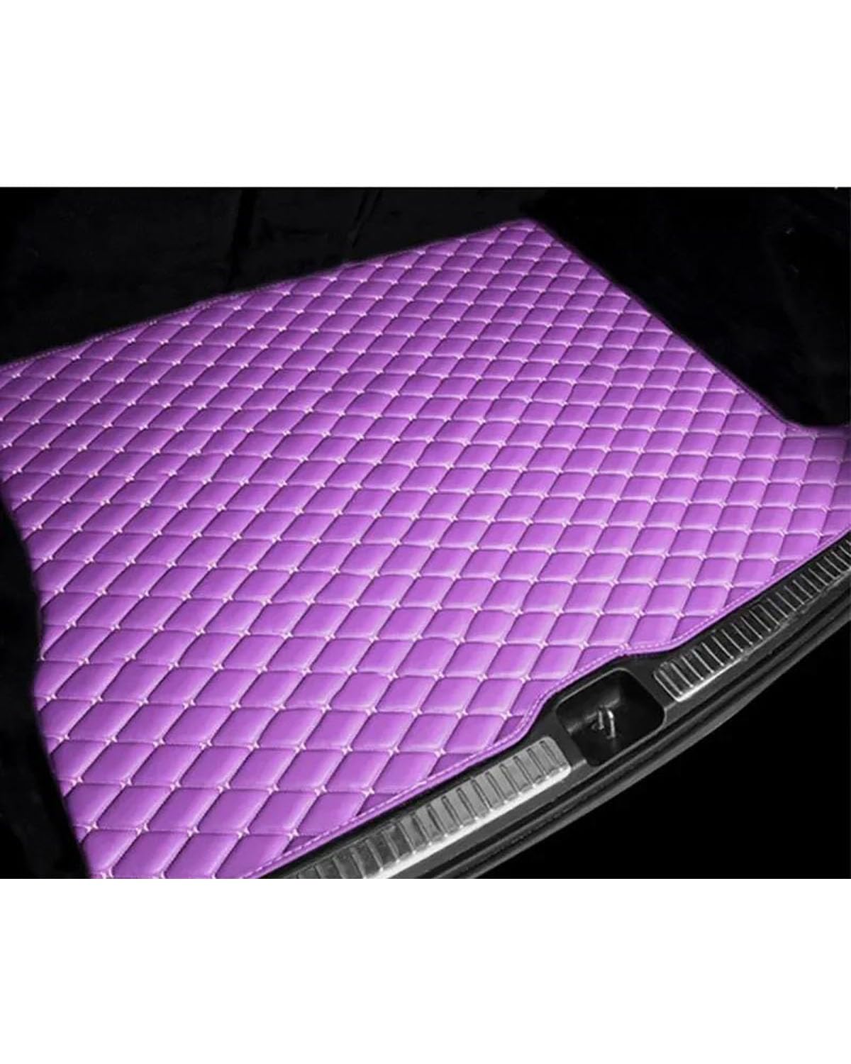 Kofferraummatte Für Toyota Für Highlander 2014-2019 5 Sitz Kofferraum Matte Vollständig Umgeben Stamm Matte Hinten Fracht Tablett Auto Zubehör Kofferraum Matte(Purple) von PPLKHS