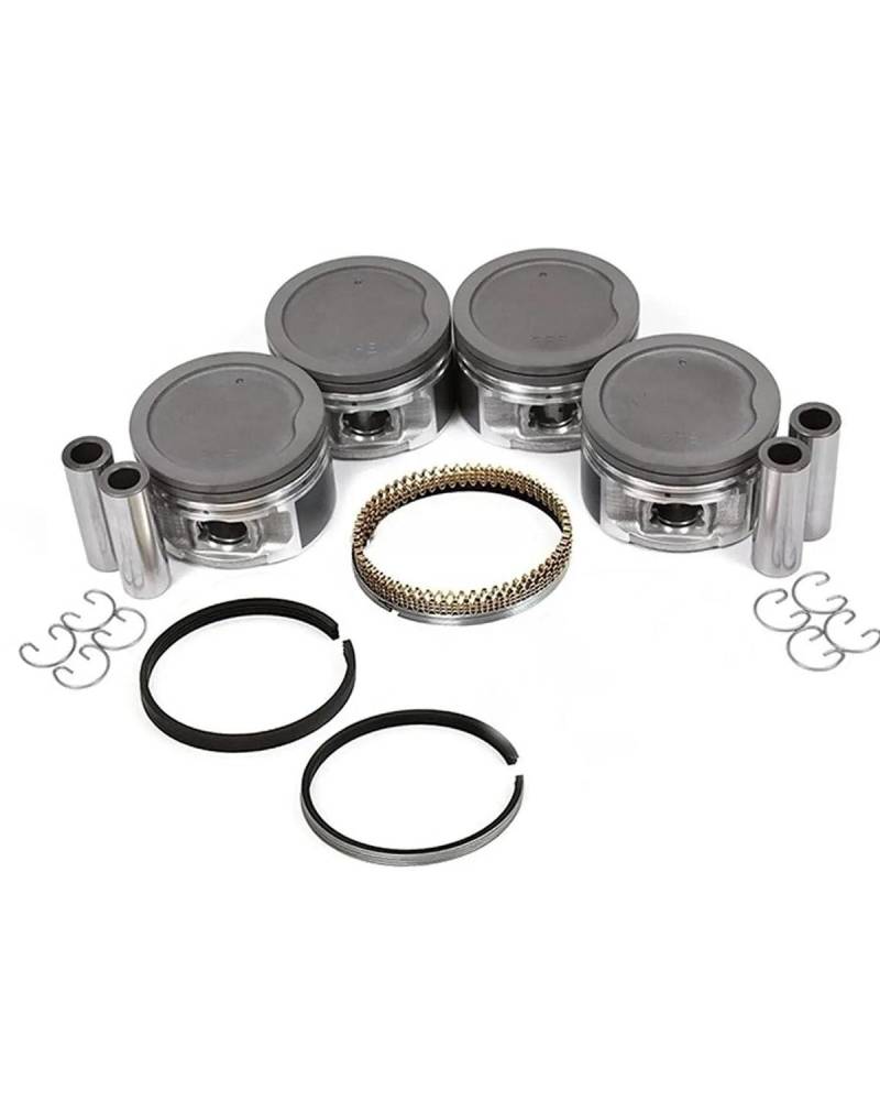 Piston moteur Für 94-04 Für Toyotaes Für 4Runner T100 Für Tacoma 2,7 L 2694CC L4 DOHC 4 Stücke 3RZFE 13101-75040 13101-75041 Motor Kolben Set Piston Avec Bague von PPLKHS